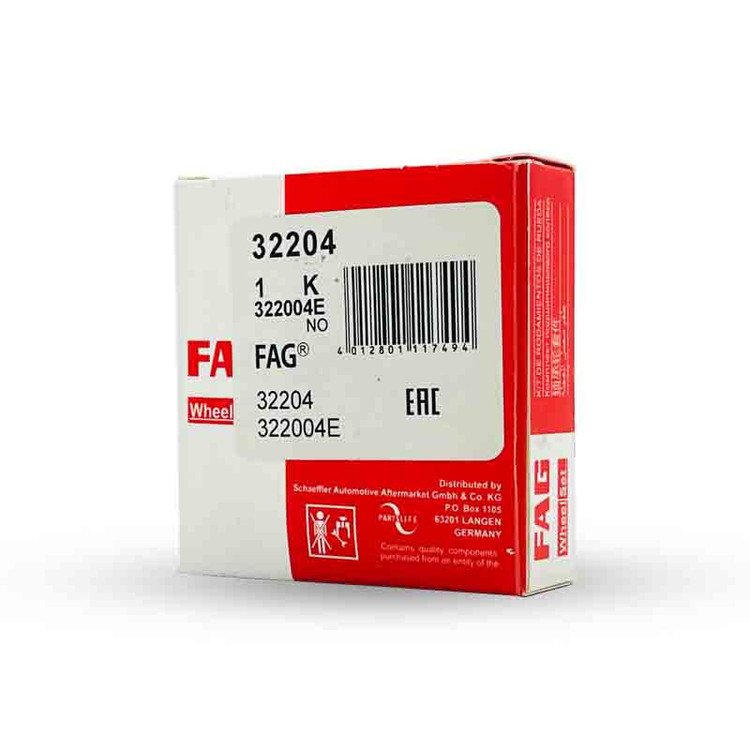 بلبرینگ ته شفت گیربکس اف آ گ کد 32204RRS مناسب برای پراید / تیبا
