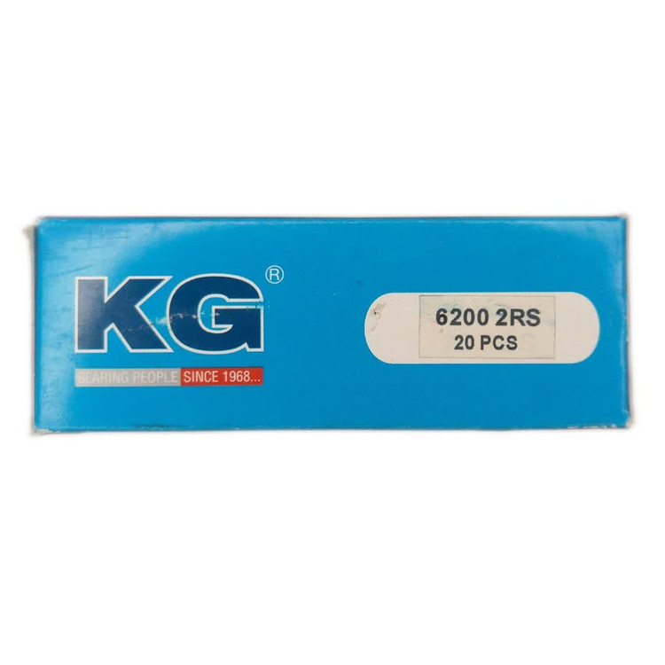 بلبرینگ کی جی کد 6200 2rs بسته 20 عددی