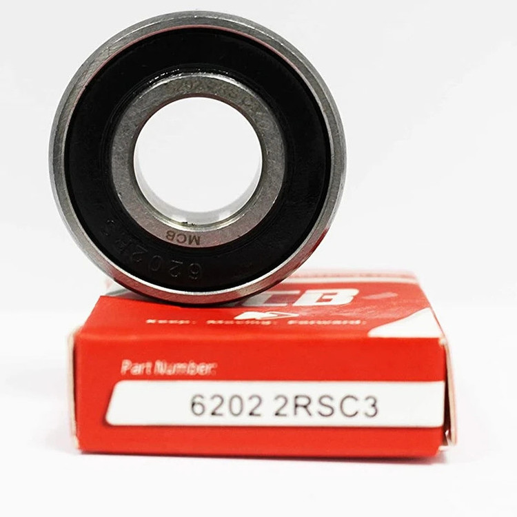 بلبرینگ دینام ام سی بی مدل 6202.2RS/C3 بسته 5 عددی