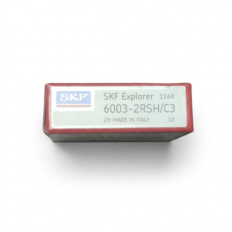 بلبرینگ اس کی اف کد 6003-2RSH-C3 قطر 17 میلی متر مناسب برای خودرو های بنزینی و دیزلی